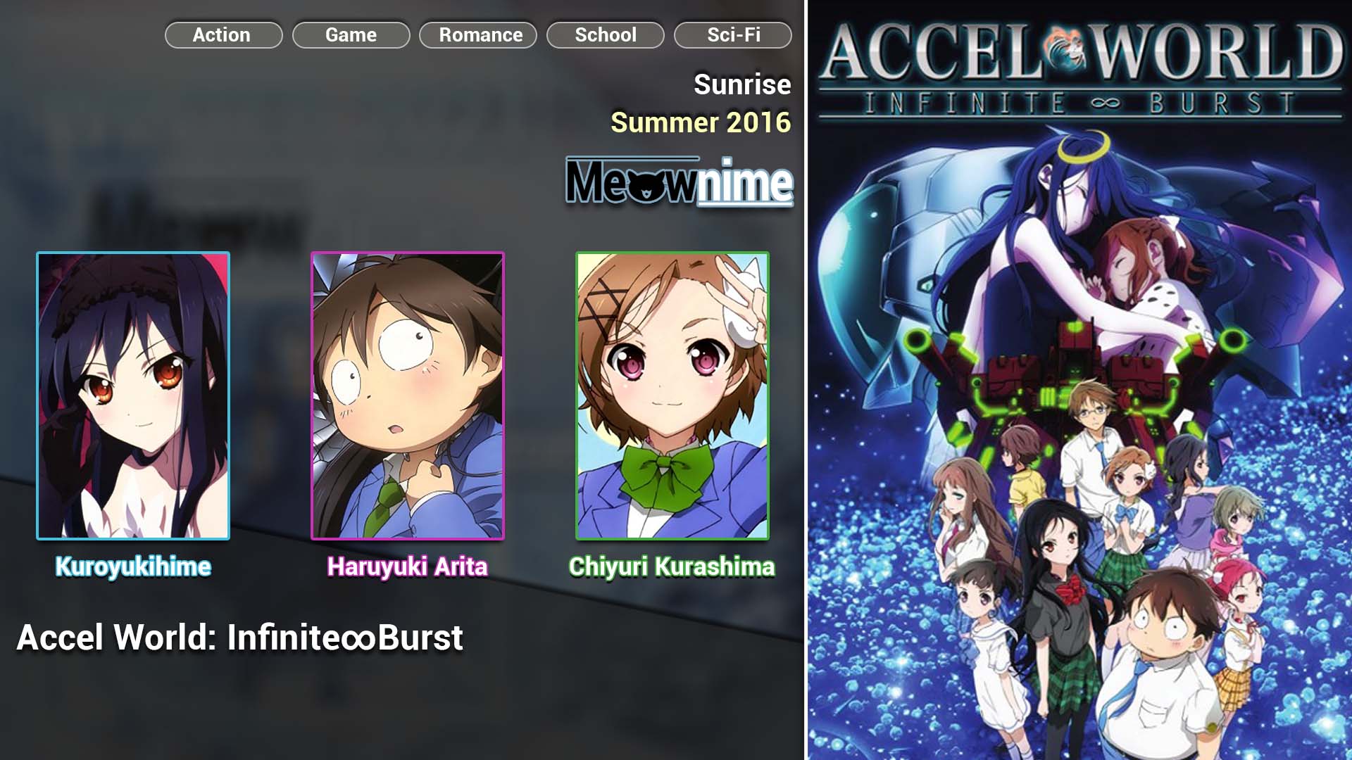 Accel World Infinite∞Burst