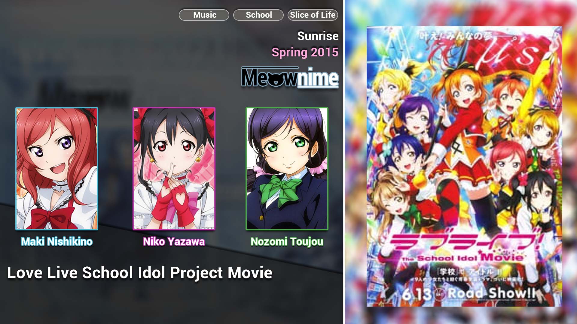 Love Live! The School Idol Movie