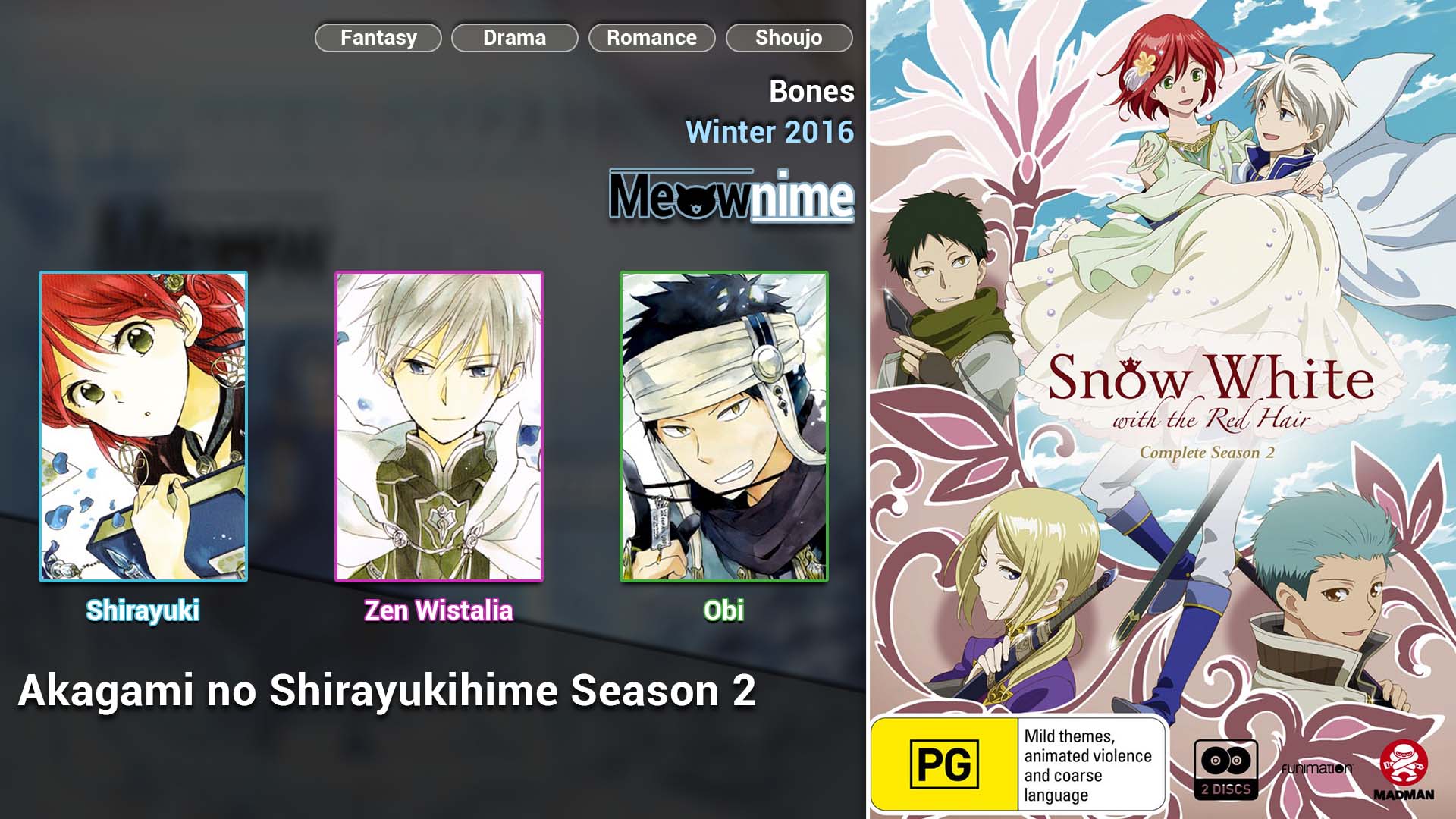 Akagami no Shirayukihime Season 2