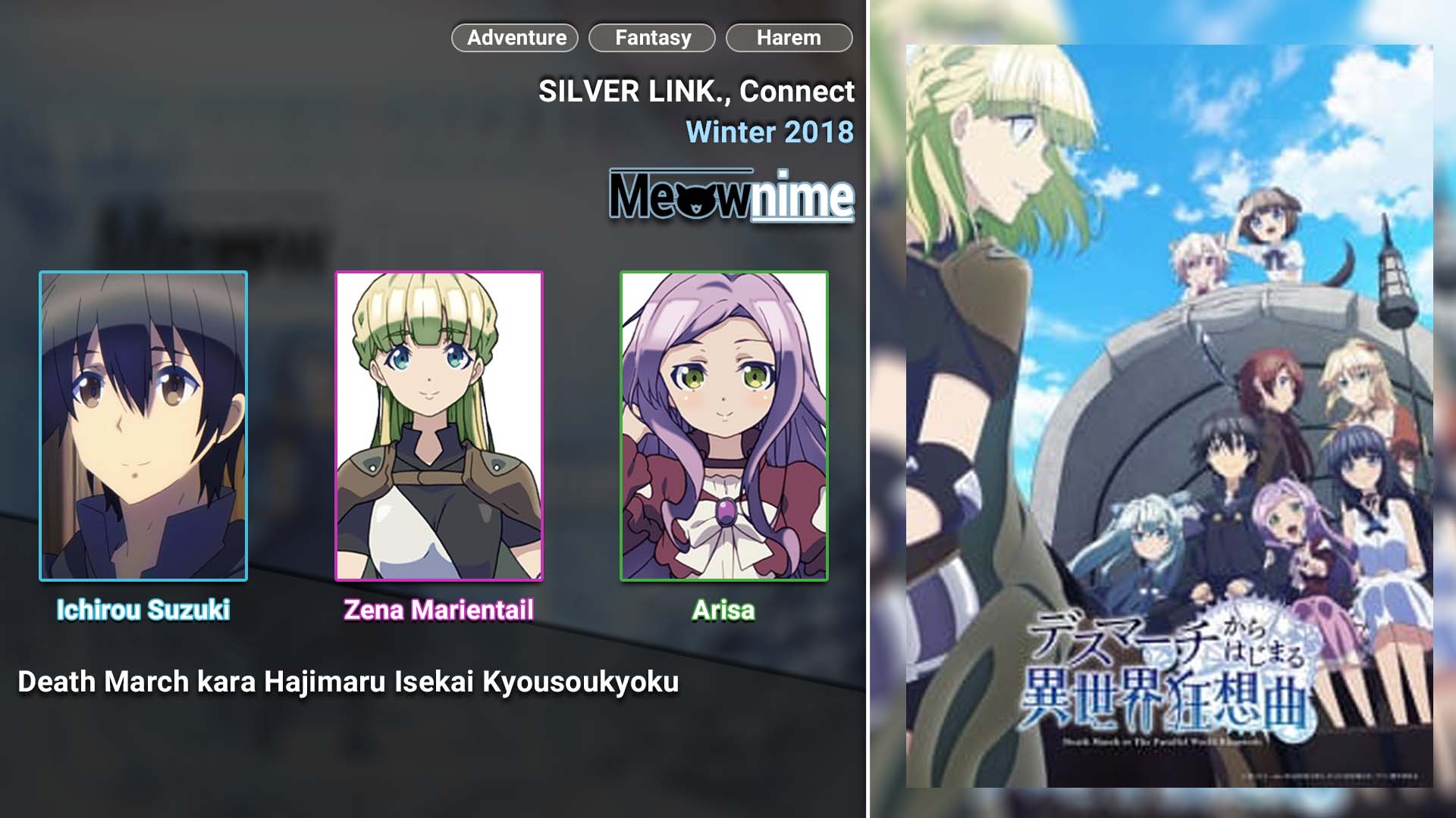 Death March kara Hajimaru Isekai Kyousoukyoku