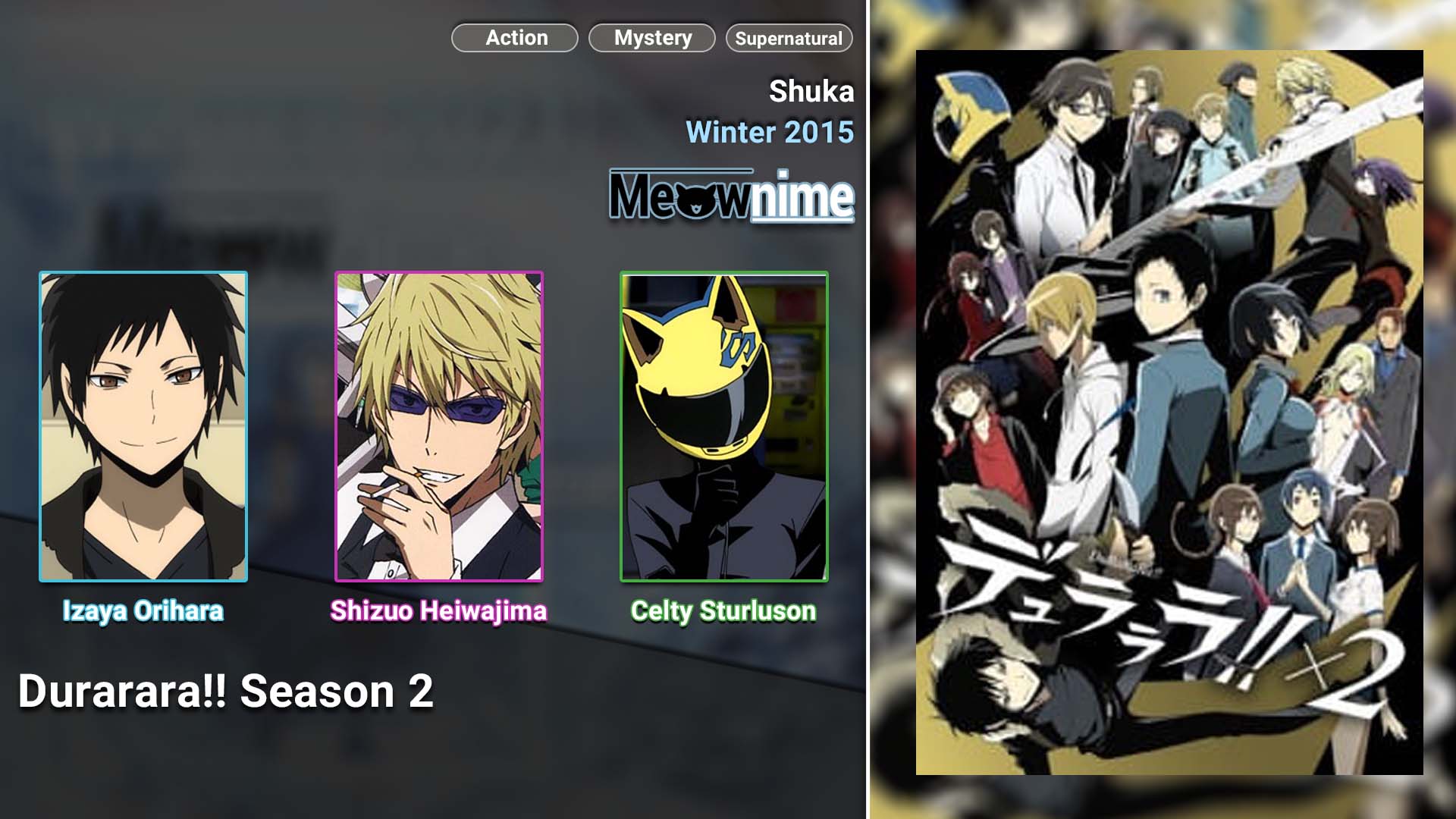 Durarara!! Season 2