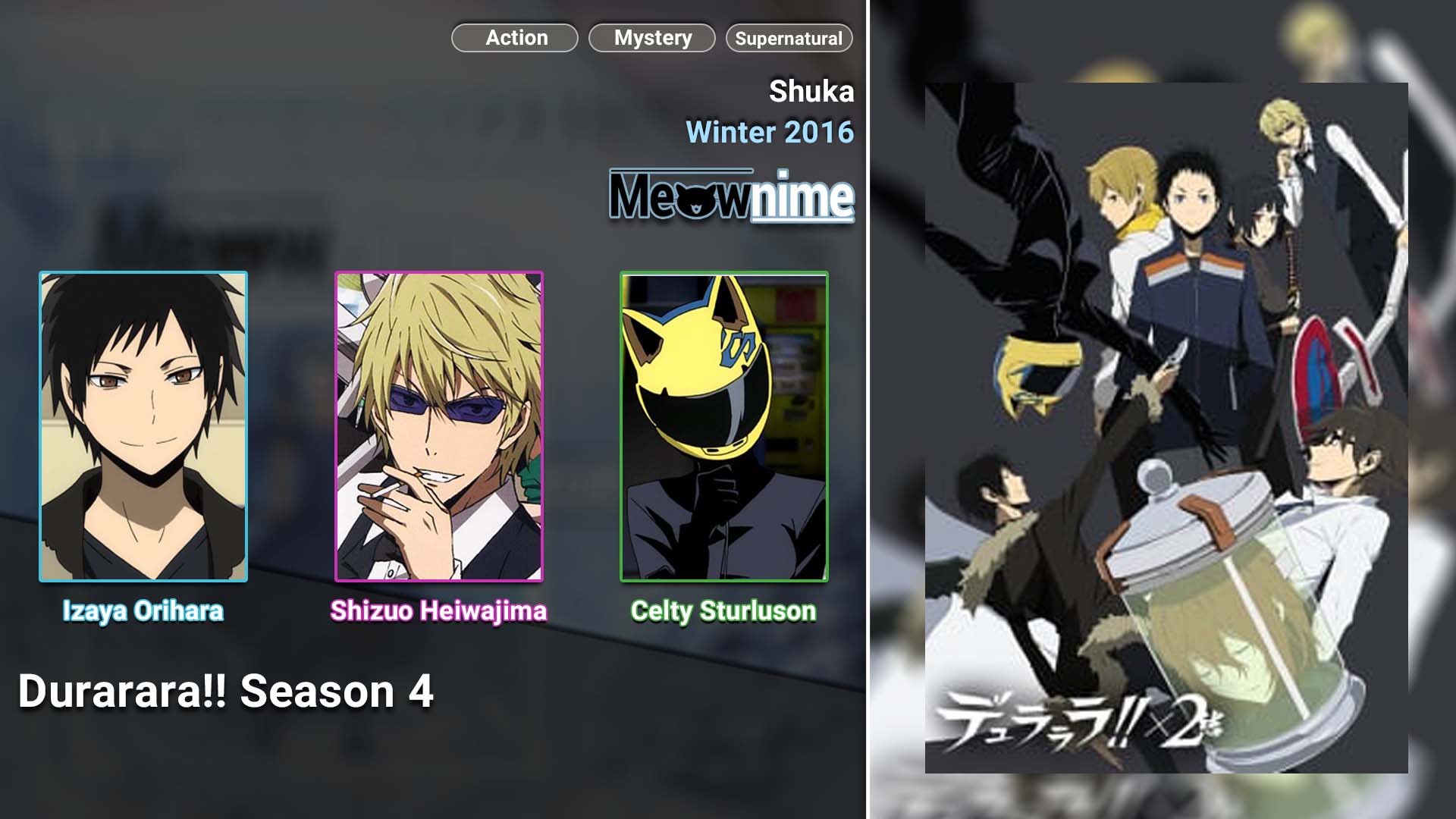 Durarara!! Season 4