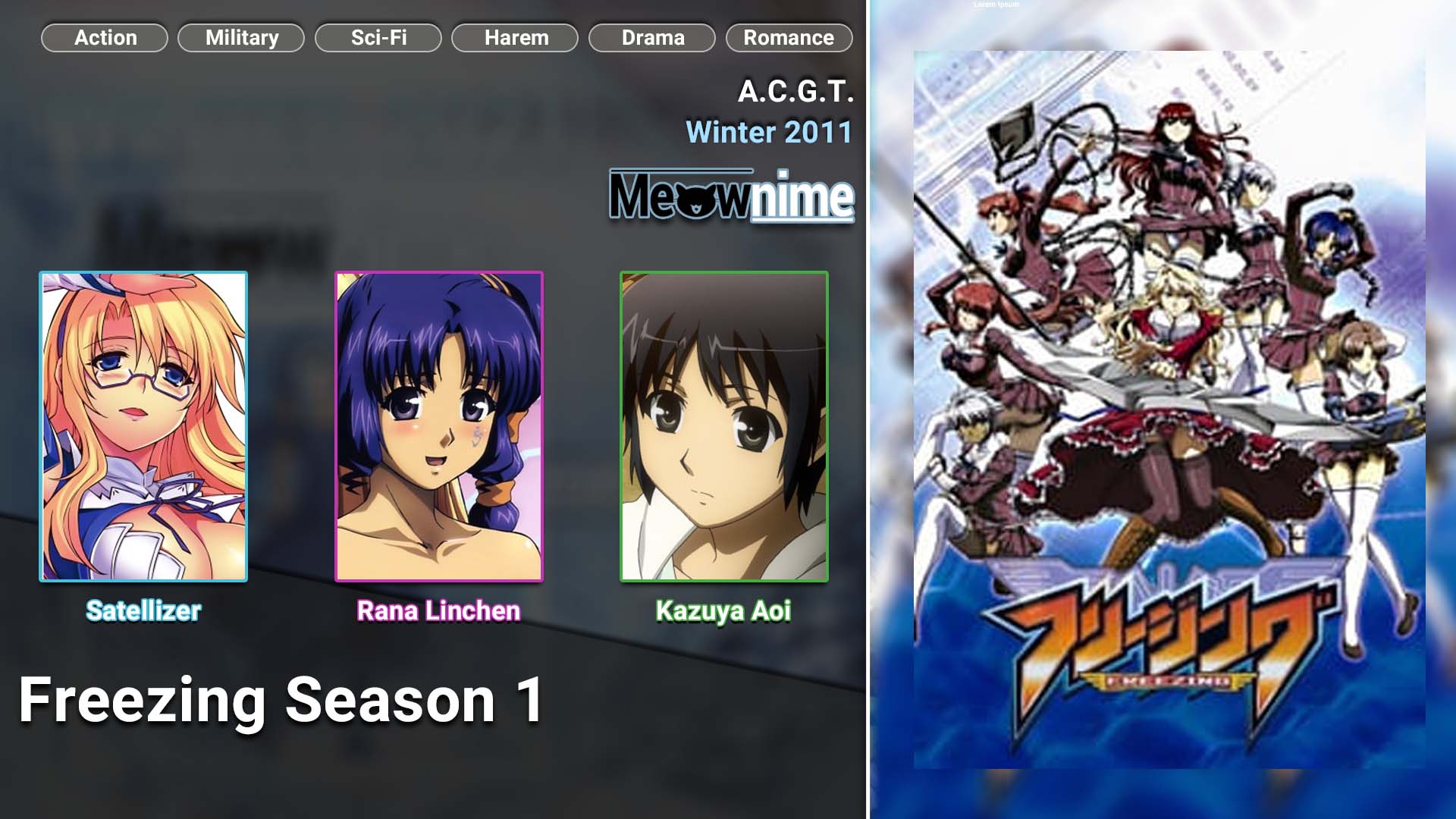 Freezing Season 1