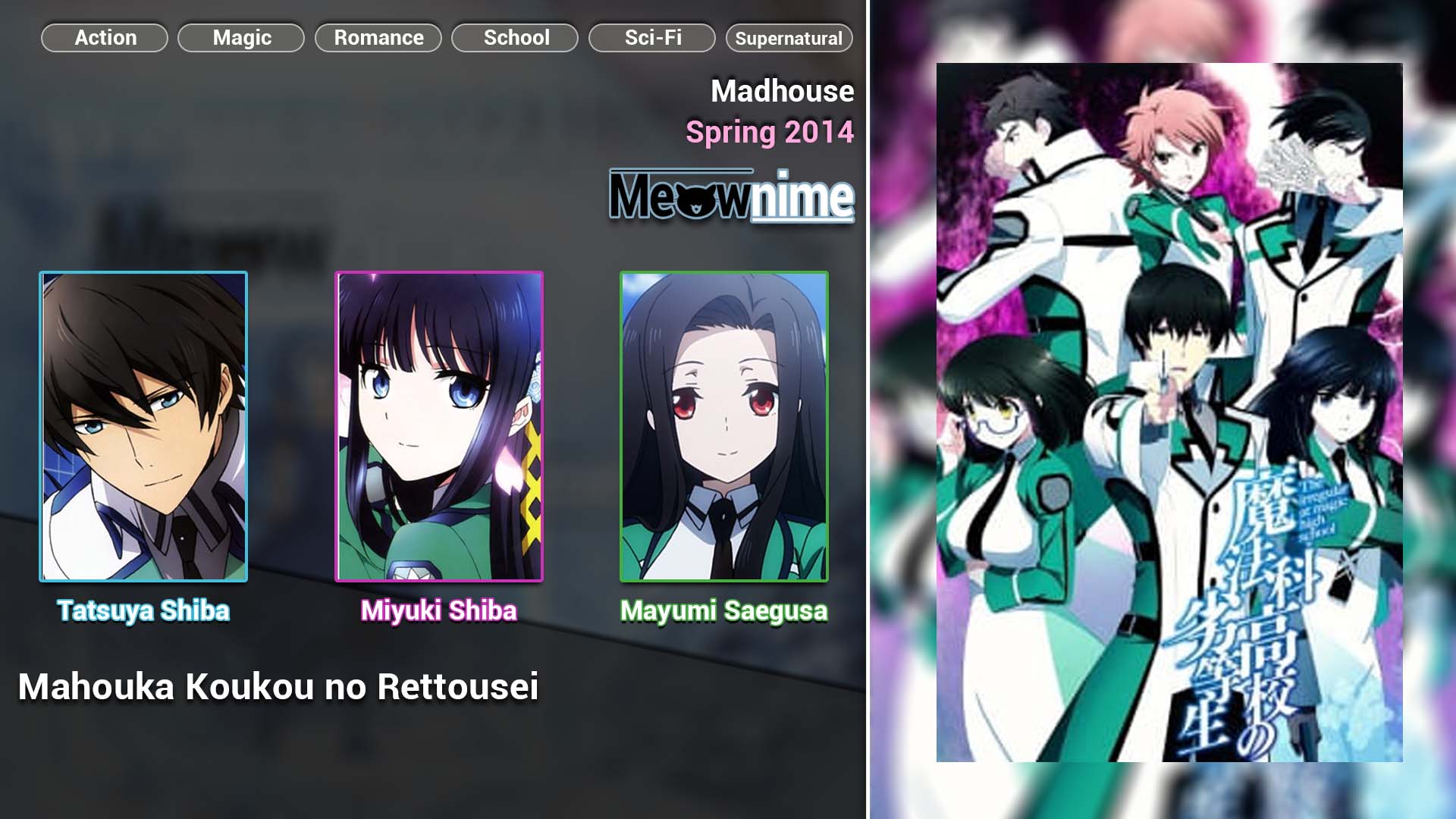 Mahouka Koukou no Rettousei