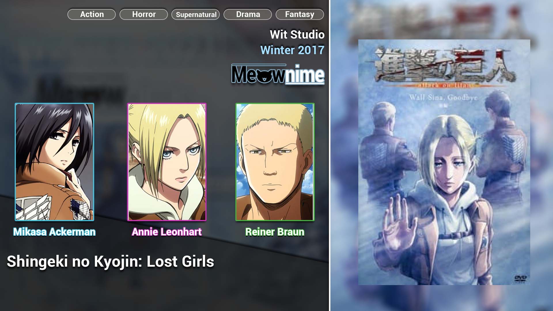 Shingeki no Kyojin Lost Girls