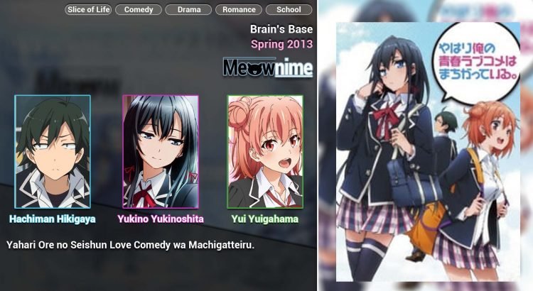 Yahari Ore no Seishun Love Comedy wa Machigatteiru.