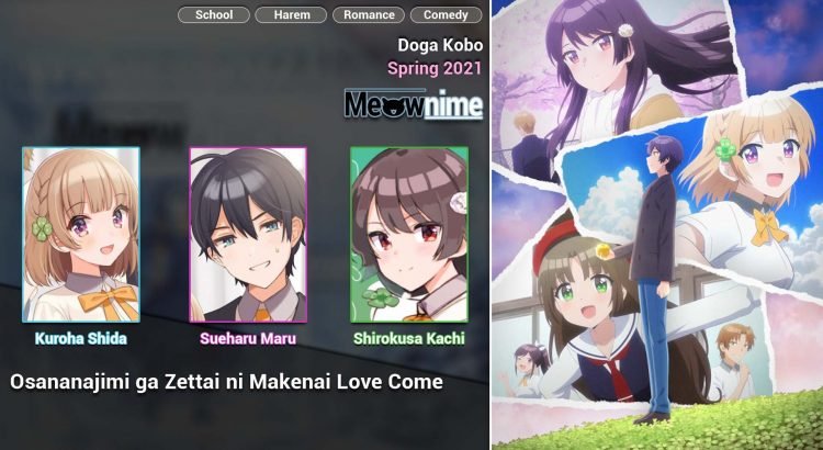 Osananajimi ga Zettai ni Makenai Love Comedy.