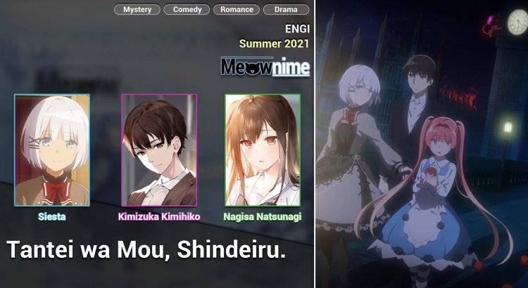 Tantei wa mou, Shindeiru.