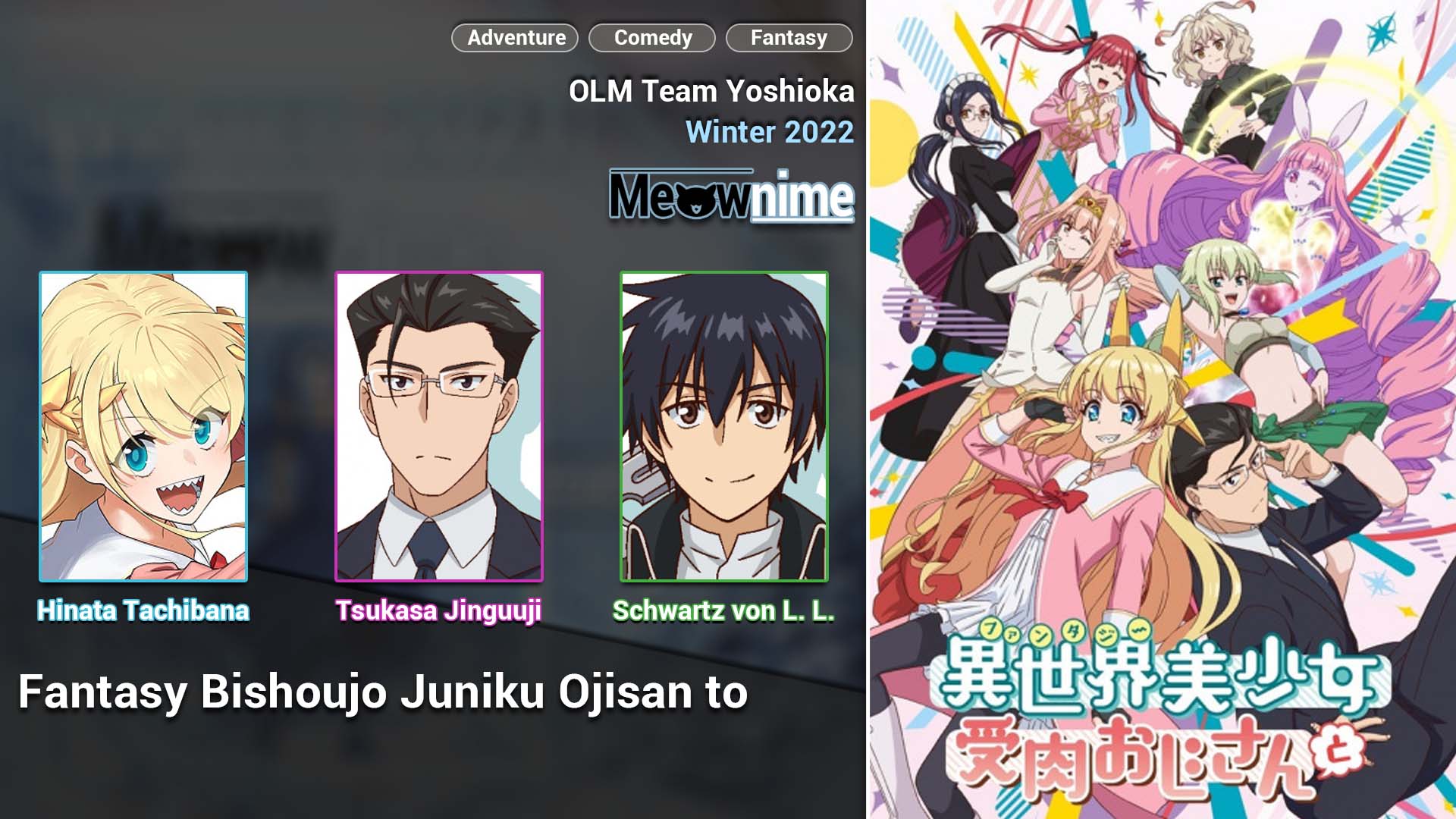 Fantasy Bishoujo Juniku Ojisan to.