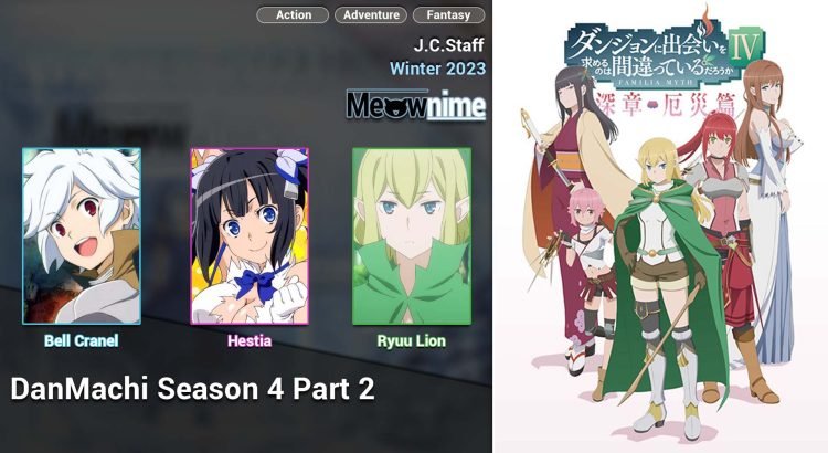 DanMachi Season 4 Part 2